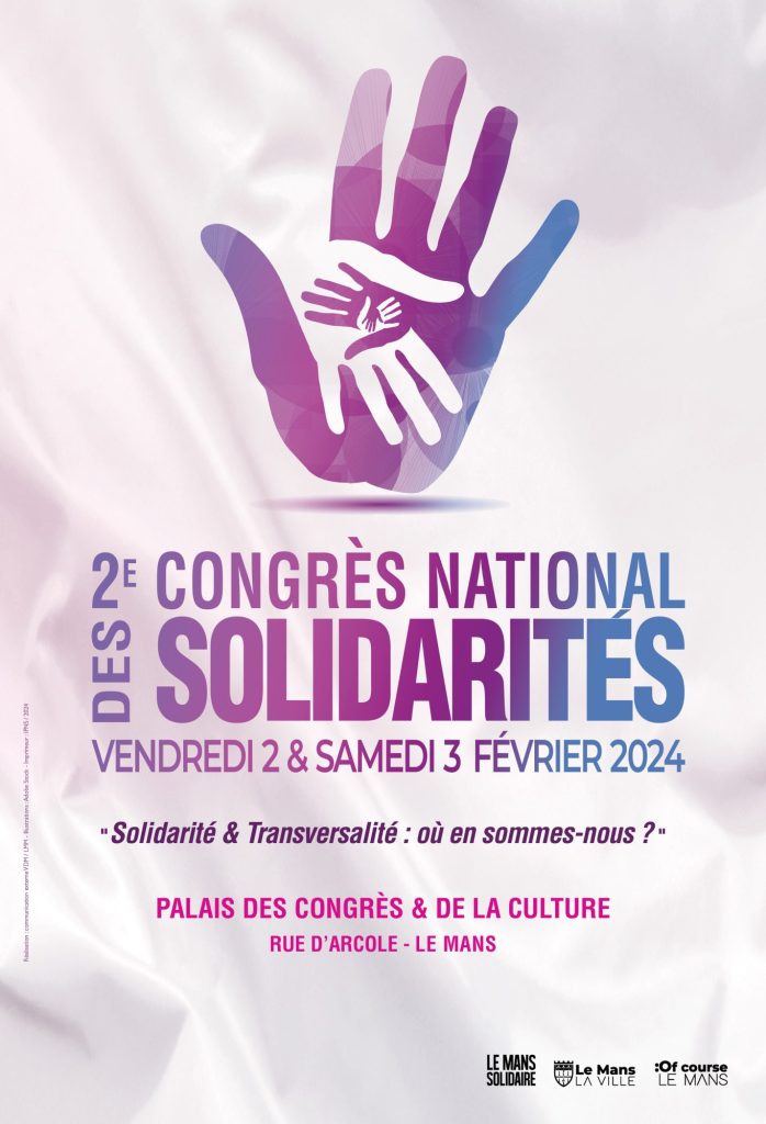 affiche représentant 2 mains